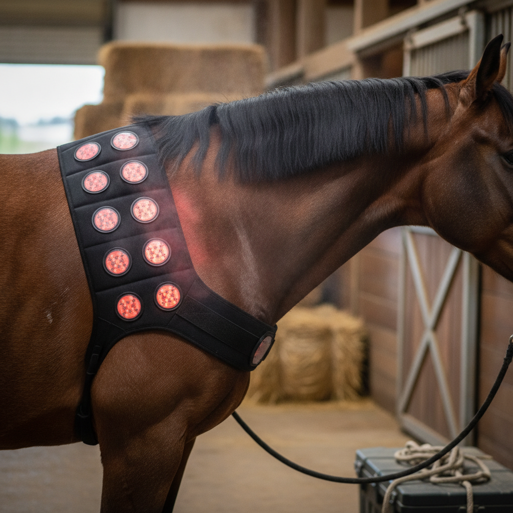 Equine Red Light Therapy - No Face and No text